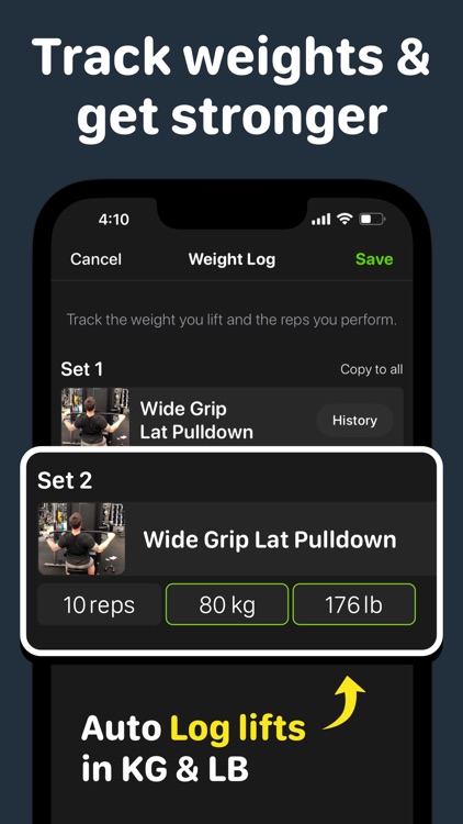 Gym Plan - Workout & Tracker screenshot-4