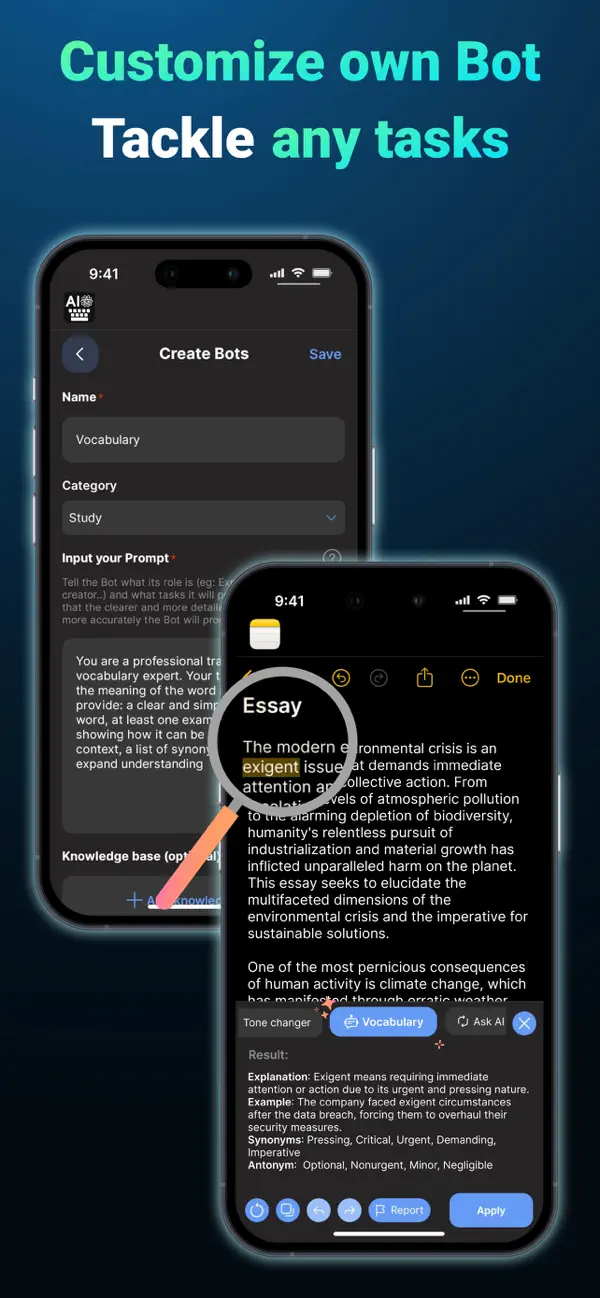 #4. AI Keyboard: AI Writer by AiKy (iOS) 由: Global Mobile App Limited