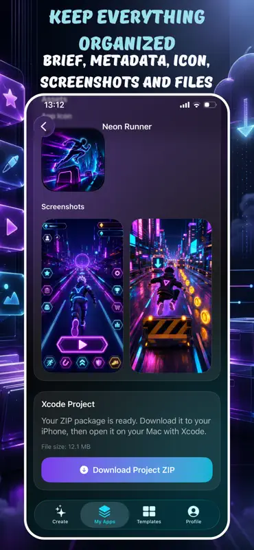 Vibecode: AI App Builder screenshot 3 of 8
