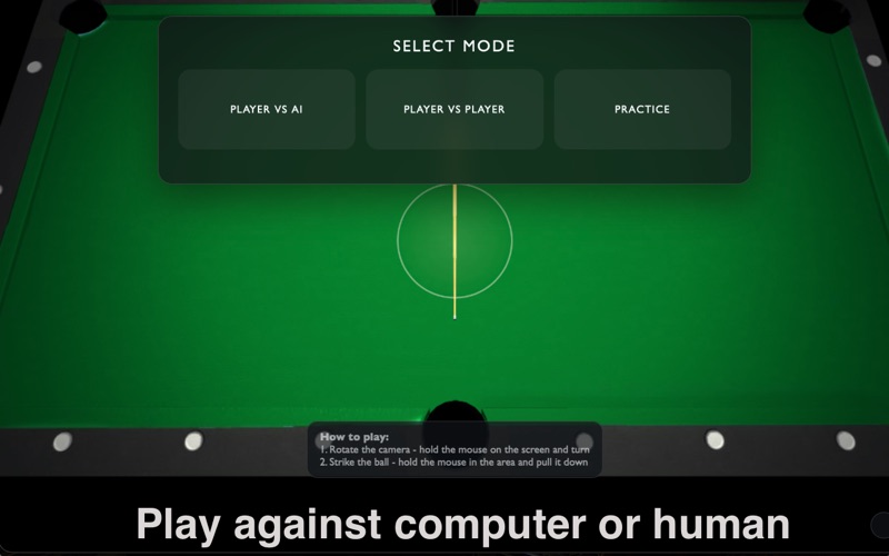 Screenshot #3 pour Billiards 3D Pool Game