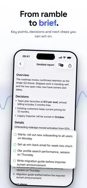 Murble: AI Voice Notes screenshot 3