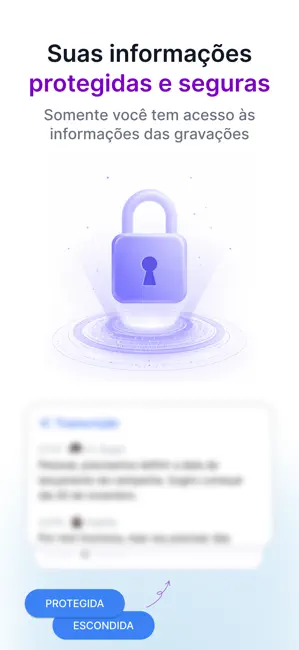 Grava AI: Gravador de Reuniões iPhone screenshot 5