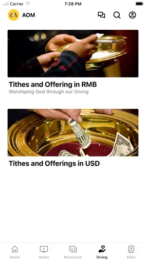 BICF AOM Church screenshot 4