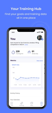 MBody iPhone screenshot