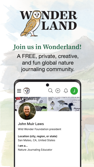 Wonderland: Nature Journaling screenshot