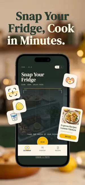 Fedd - Snap & Cook screenshot 1