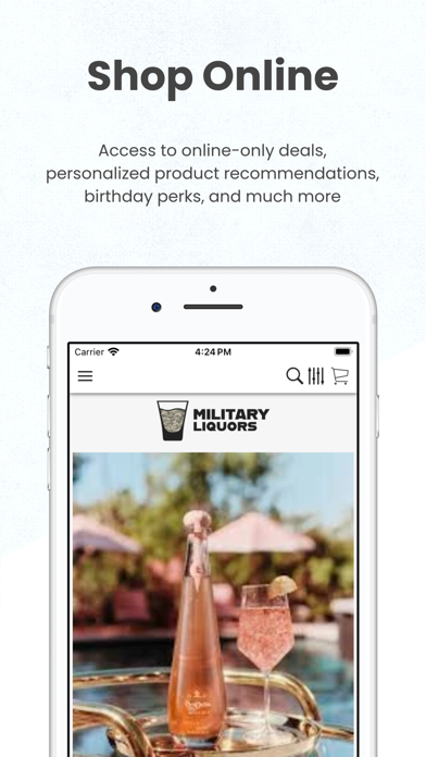 Military Liquors Screenshot 1 - AppWisp.com Military Liquors Screenshot 1 - AppWisp.com