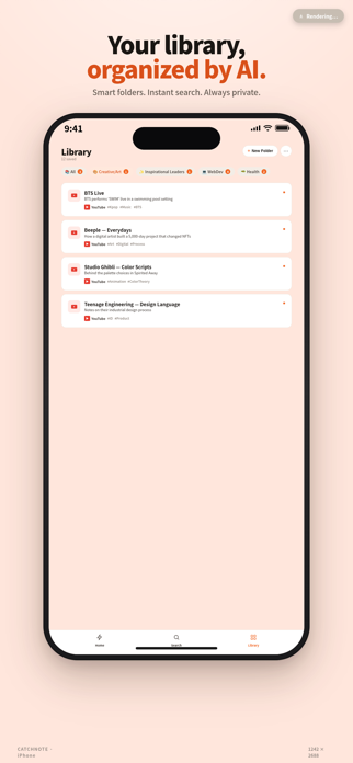 CatchNote: AI Bookmark Notes Screenshot 2 of 6