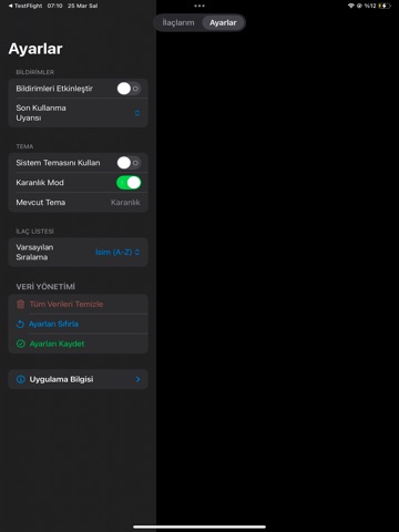 PharmaTracker iPad screenshot