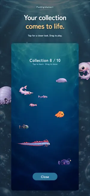 Fushigidamari: Deep Sea Merge screenshot 3