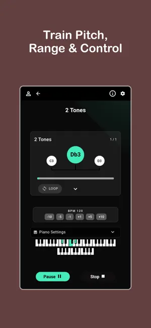 Vocal Sensei:Singing Exercises screenshot 2