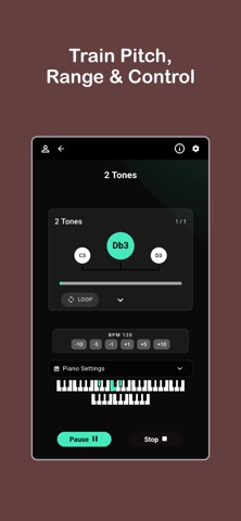 Vocal Sensei:Singing Exercises screenshot