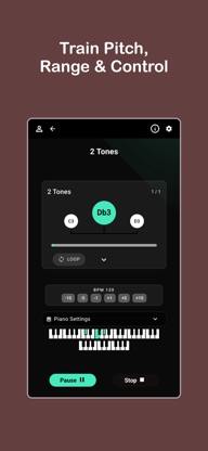 Vocal Sensei:Singing Exercises screenshot 2