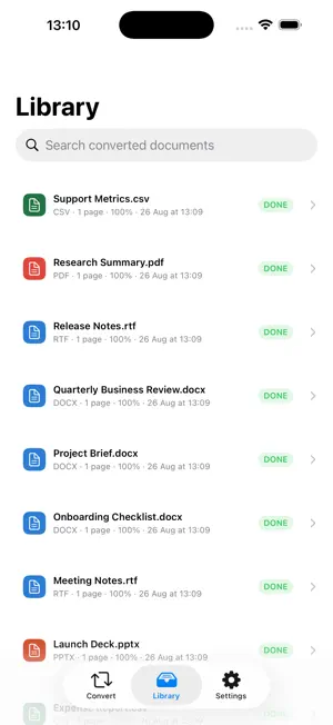DocNavy: Docs to Markdown screenshot 2