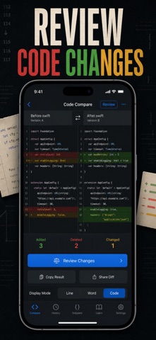 文本对比 代码差异检查器 行级合并工具 screenshot