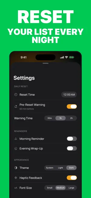 Daily Reset: Done & Dusted screenshot 2