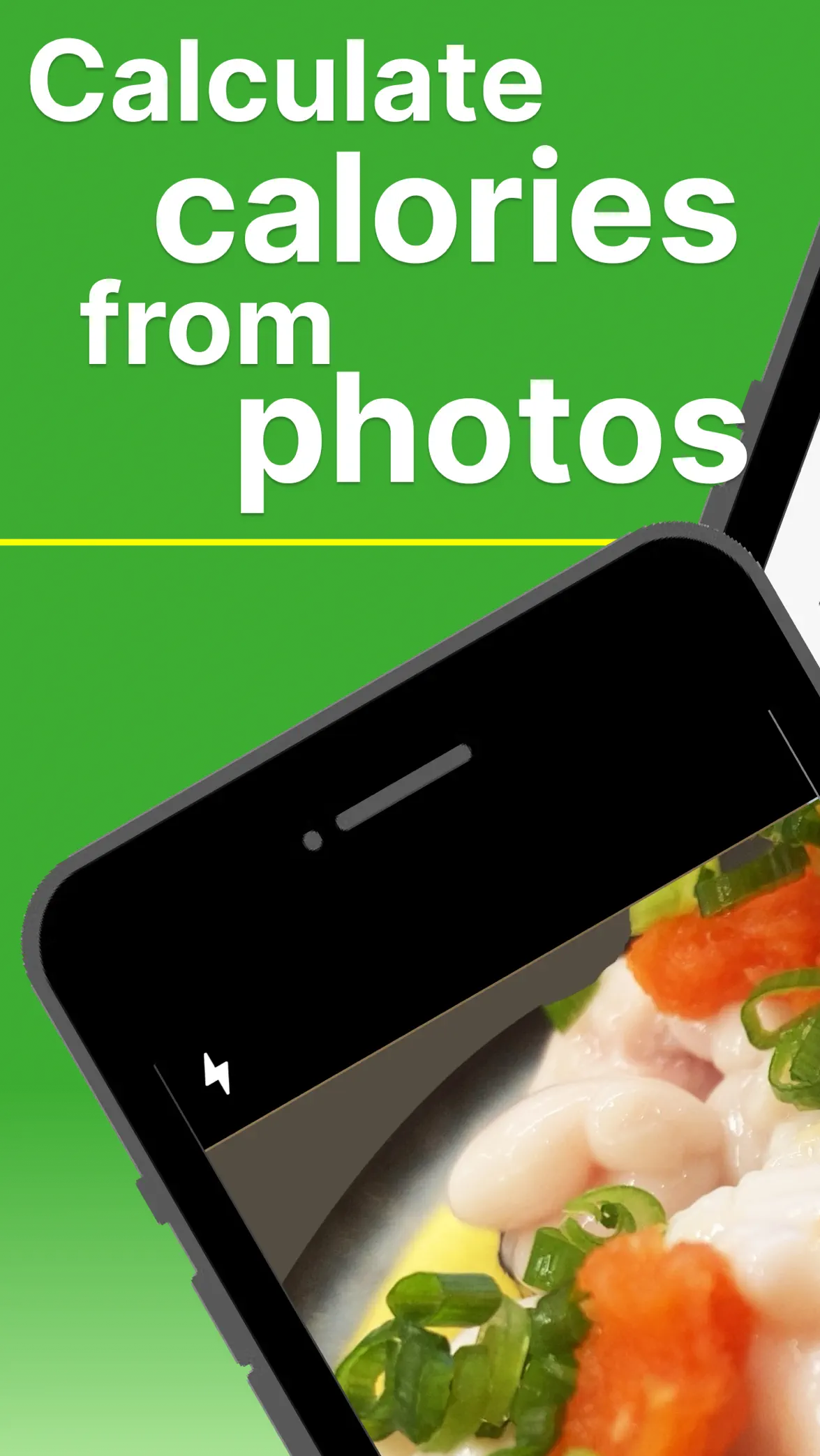Calorie Scan - calc via photo screenshot 1