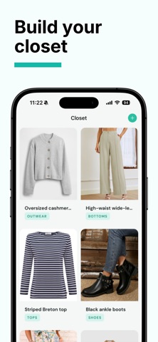 AICloset: Outfits Assistant iPhone screenshot