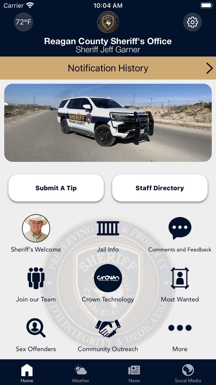 Reagan County Sheriff TX