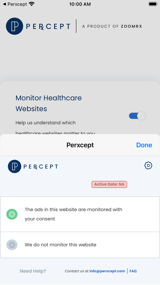 #7. Perxcept (macOS) 由: ZoomRx Inc.