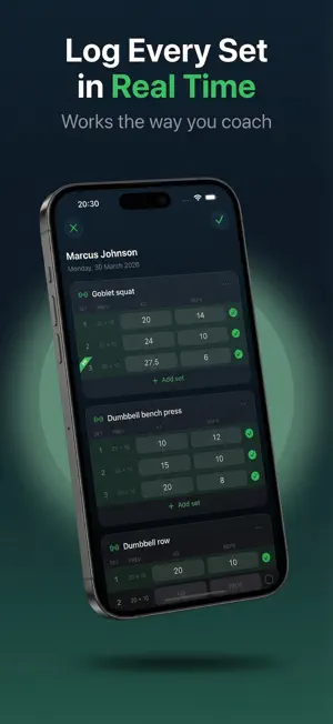 Personal Trainer & Coach App screenshot 2