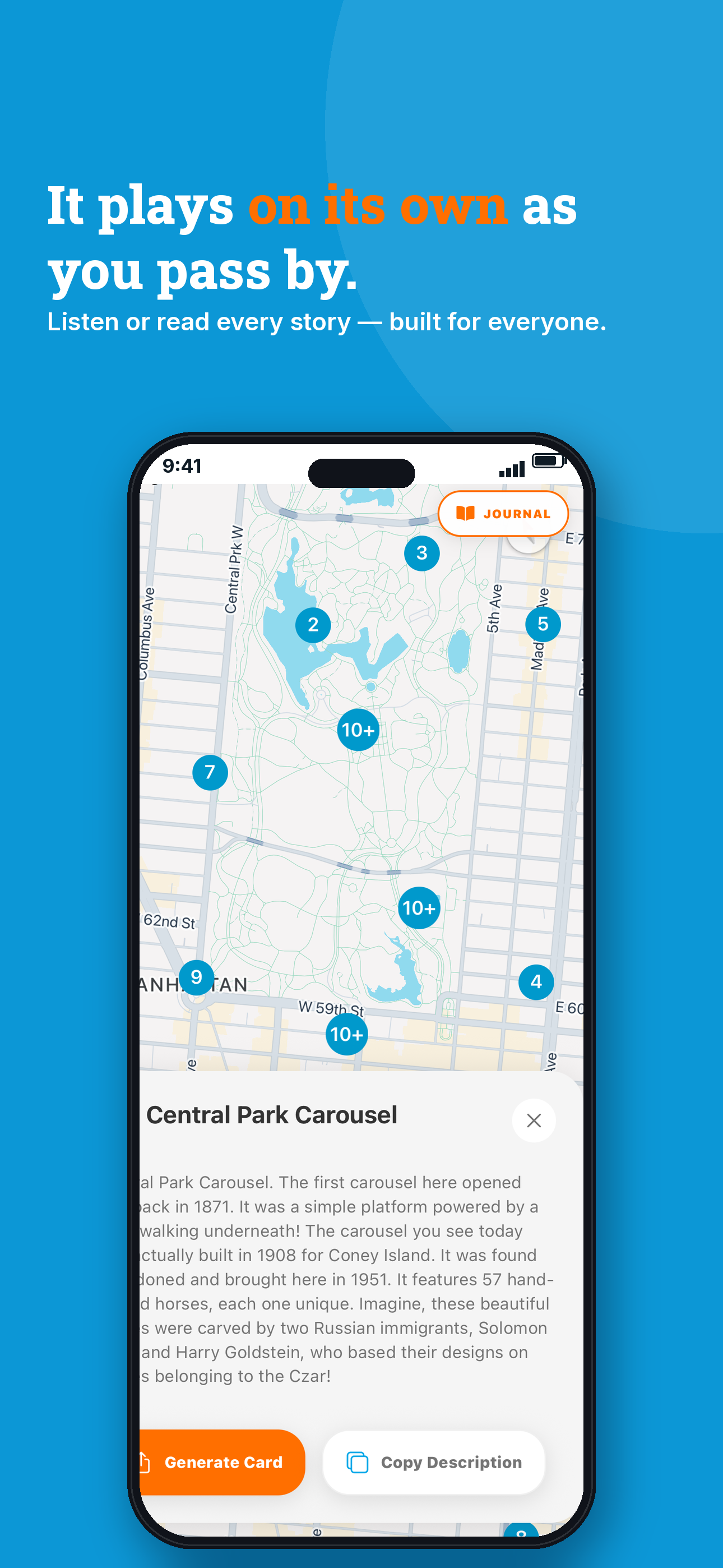 Tuggi: Self-Guided Audio Tour screenshot 2