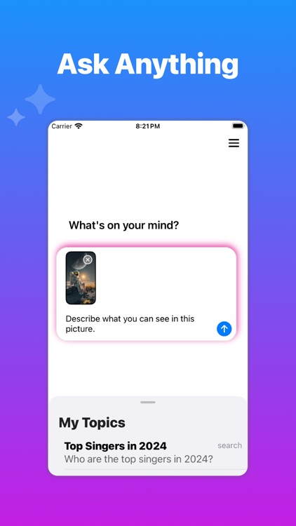 Ask AI & Chat by Topics