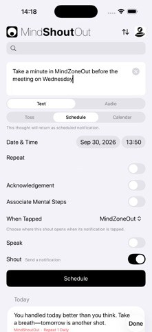 MindShoutOut - Mental Load Screenshot 5 of 10