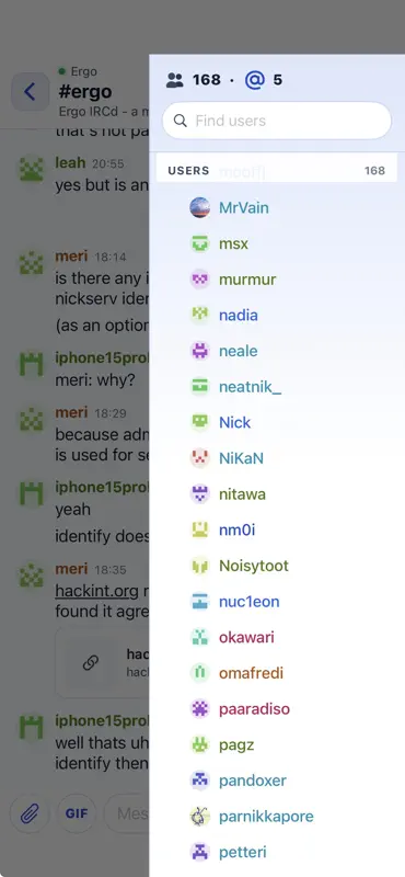 SeraphIRC screenshot 7 of 10
