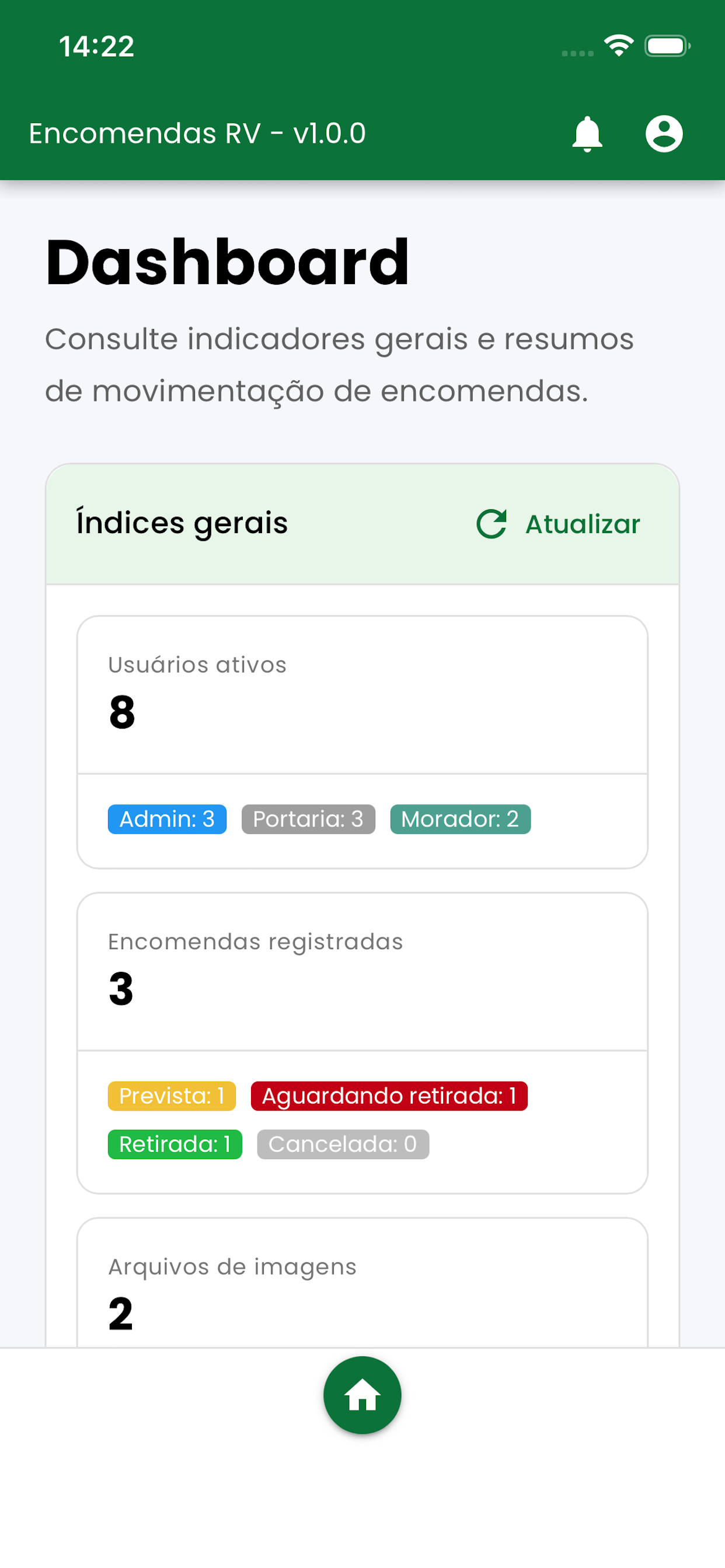 Encomendas RV
