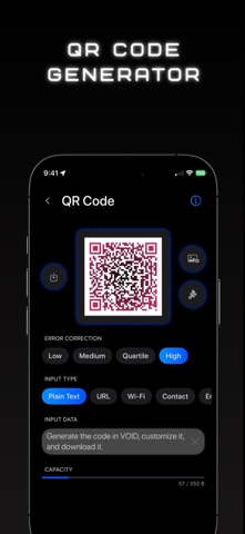 VOID – QR & File Encryption Screenshot 3 of 8