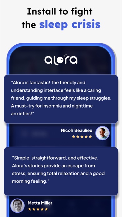 Alora - sleep, meditate & calm Screenshot