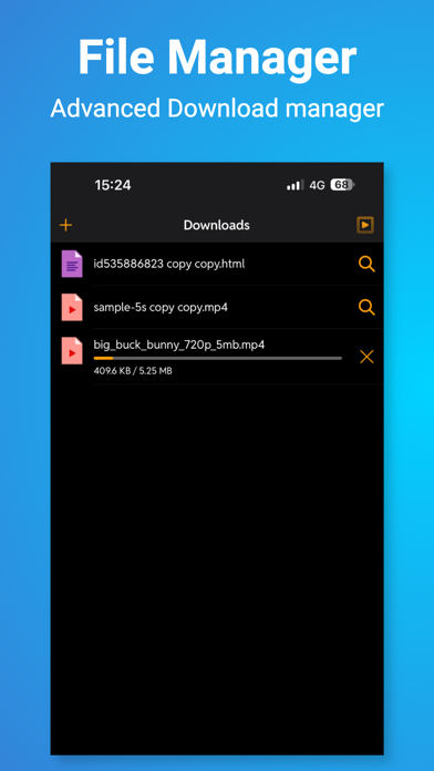 FoxFm : Browser, Manager Screenshot