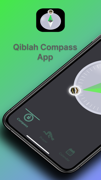 Qiblah Compass App Screenshot