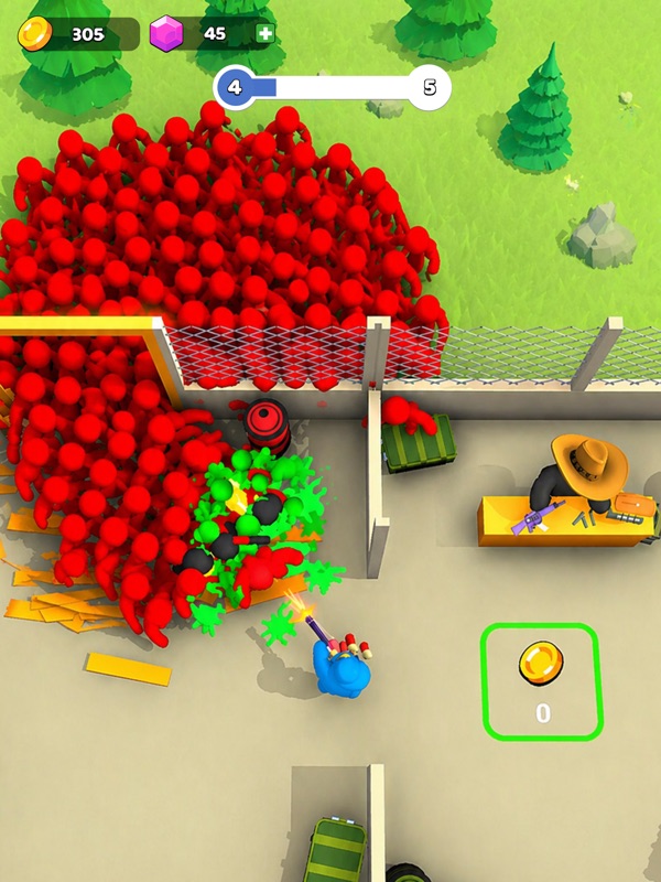 Hero Defense: Zombie War screenshot 12