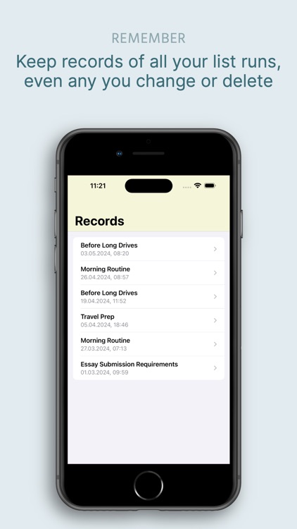 Repeatable Checklists screenshot-4