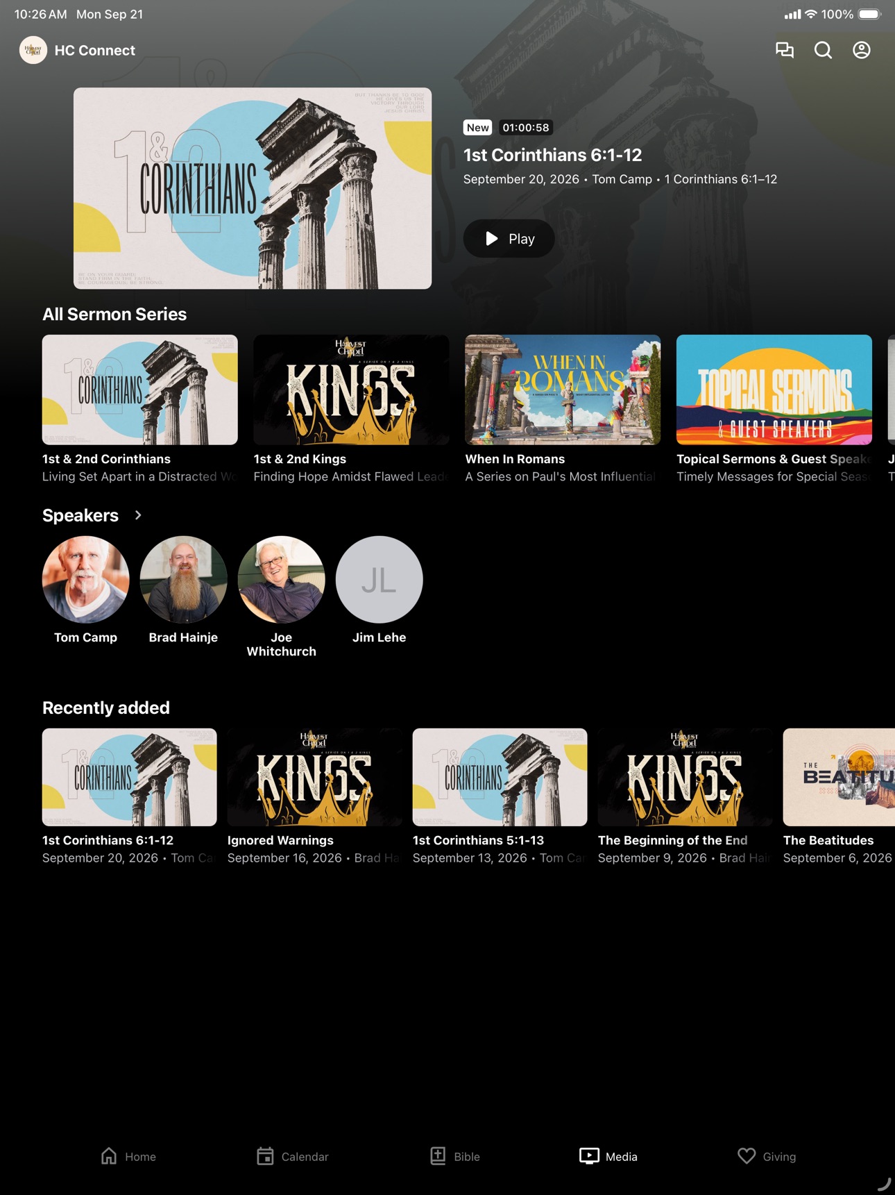 Screenshot 6 of Harvest Chapel Connect