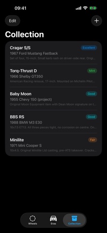Hubcap: Vintage Wheel Guide screenshot