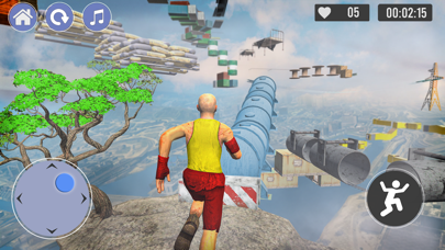 Rooftops & Parkour Race Game Screenshot