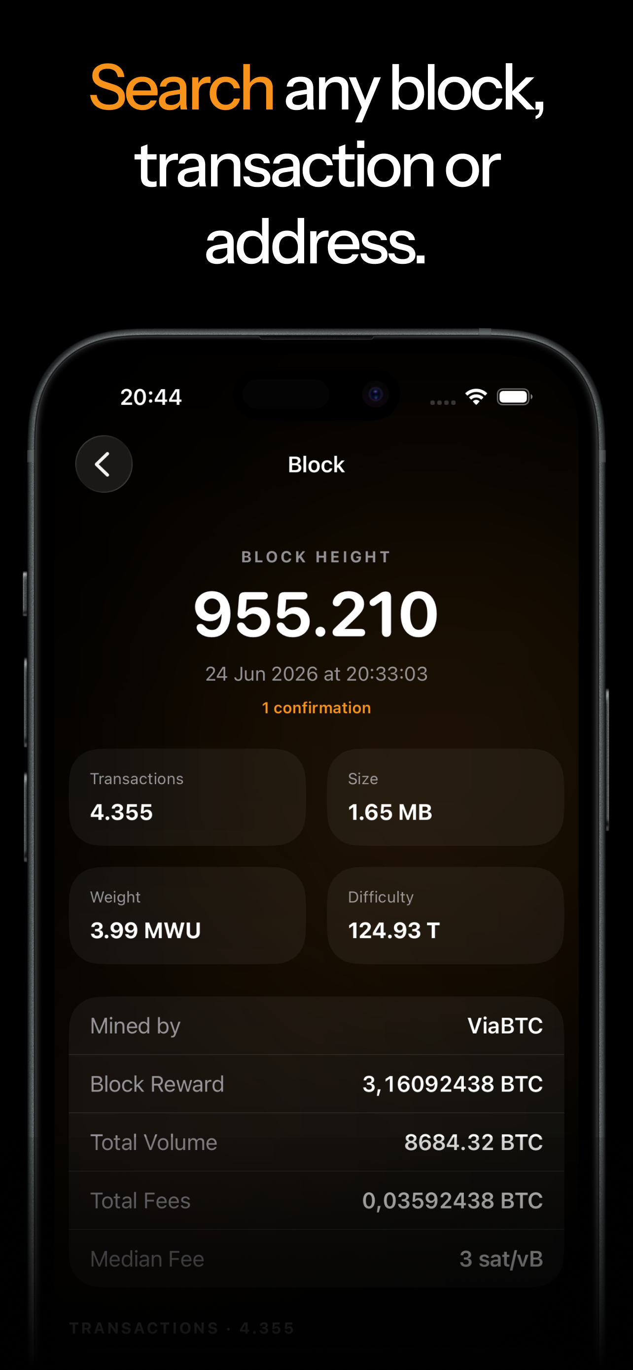 Bitcoin Insight: Wallet & Data