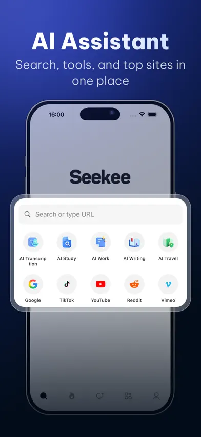 Seekee AI Browser & Search screenshot 1