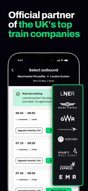 Seatfrog: Cheap Train Tickets screenshot 6 of 10