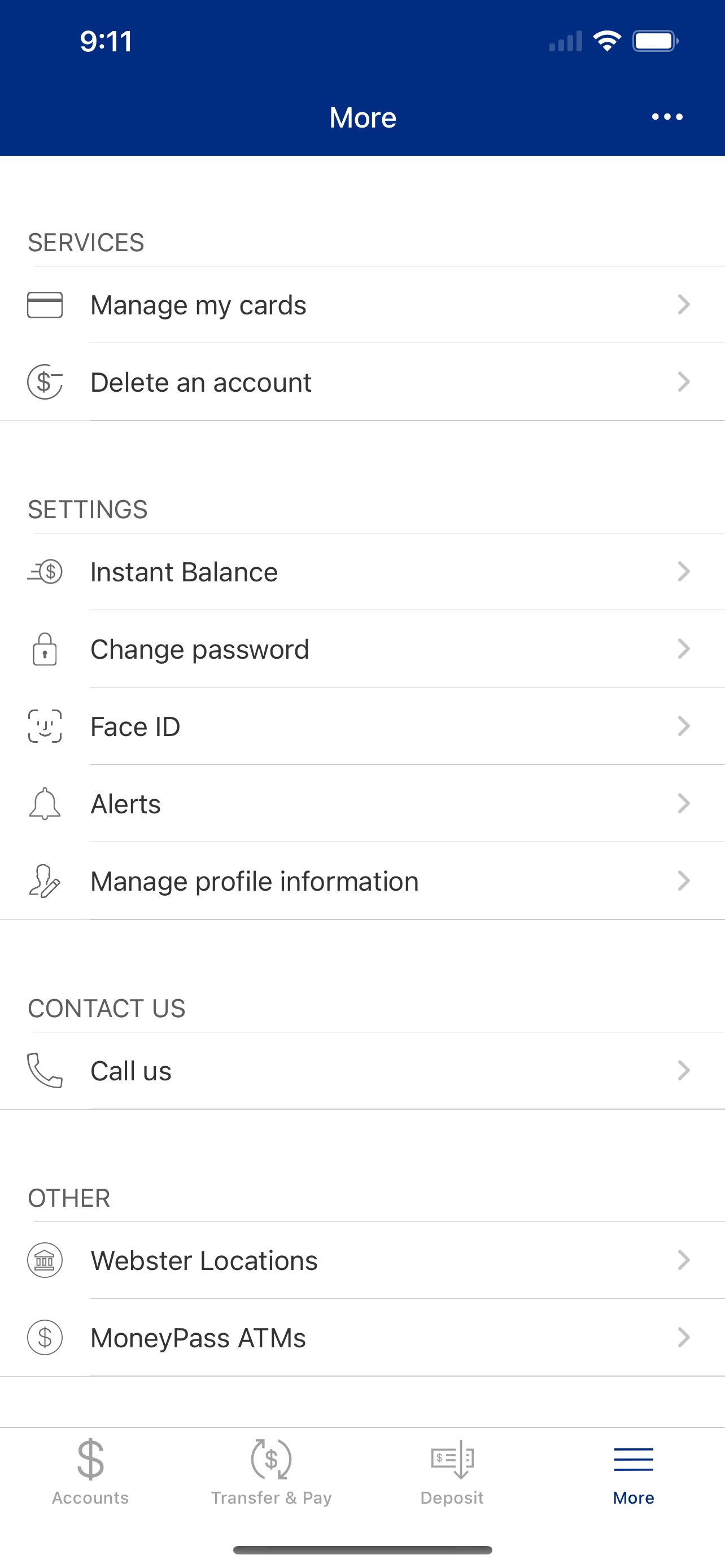 Webster Bank Mobile App screenshot 4