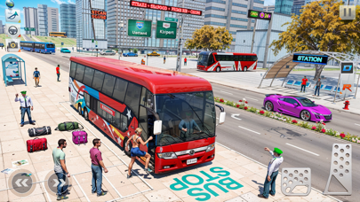Bus Simulation City Coach Game Screenshot