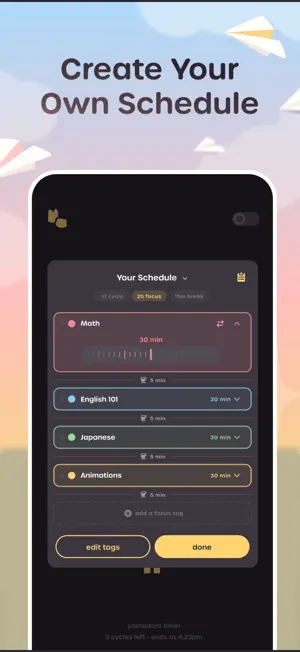 Midoro - Pomodoro Timer screenshot 2