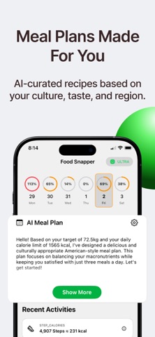 Food Snapper: 卡路里追踪 screenshot