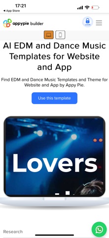 AI App Builder Appy Pie Screenshot 4 of 4