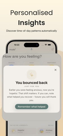 Mudo: Anxiety Mood Tracker screenshot