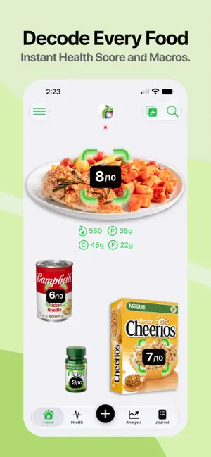Nourish Lens: Food Reactions screenshot 1