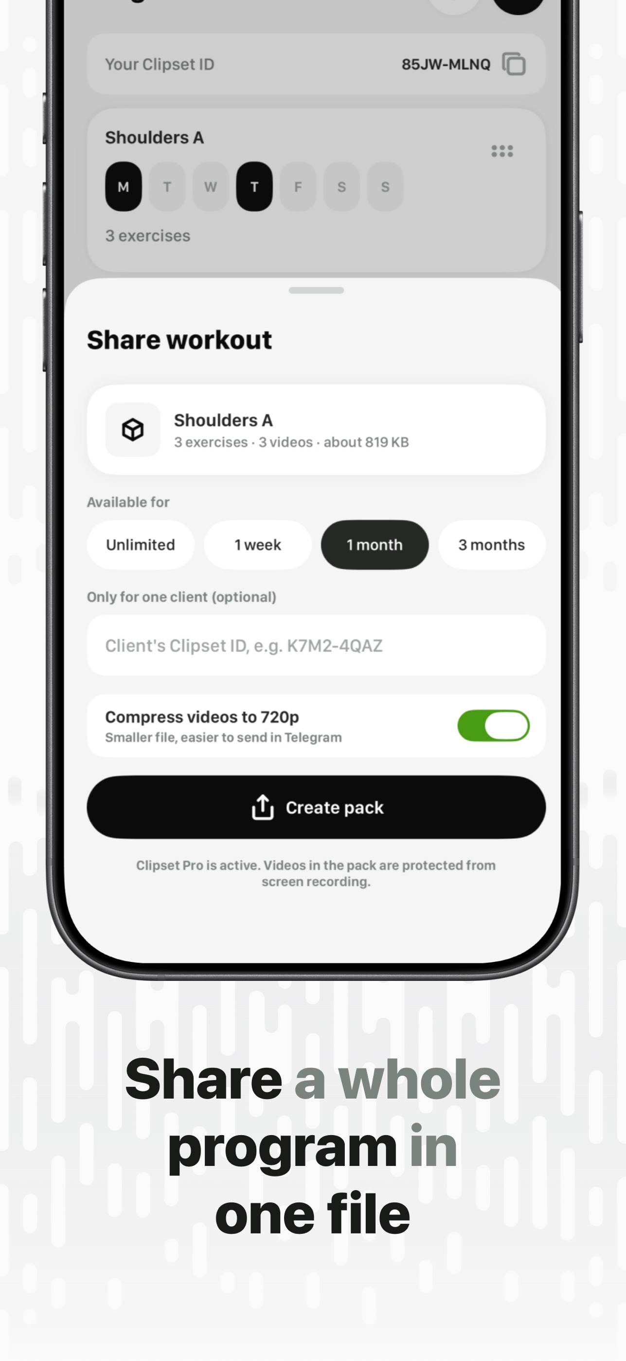 Screenshot 4 of Video Workouts – Clipset